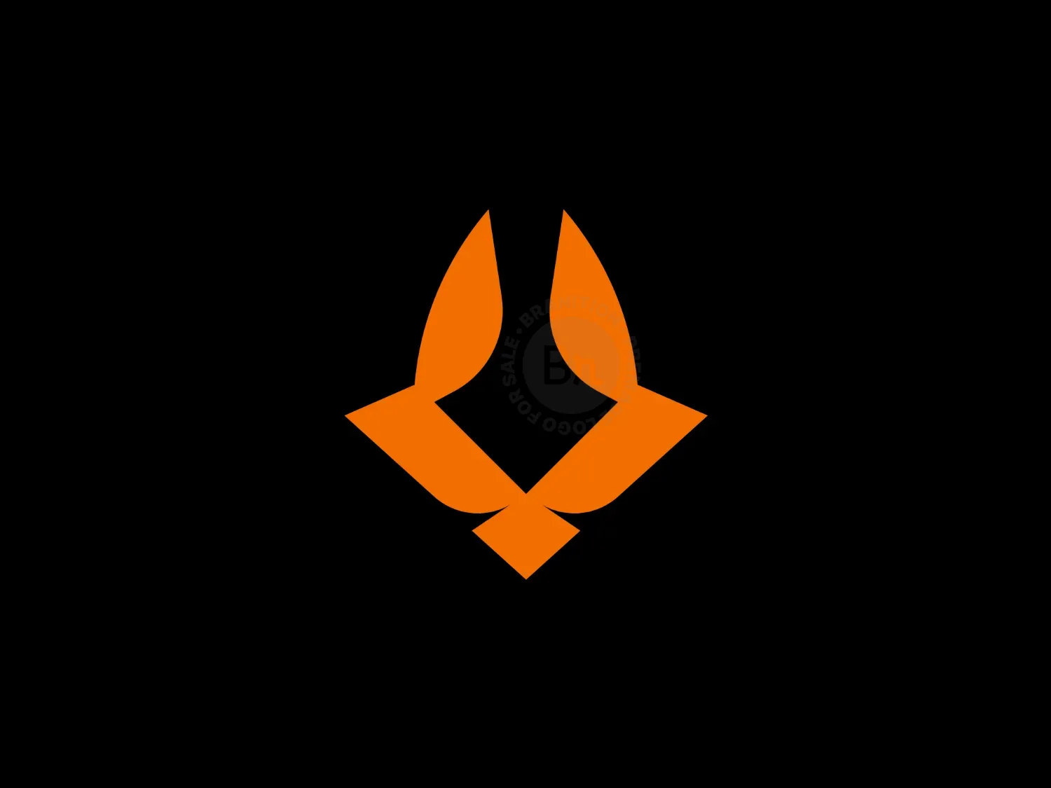 V Fox Head Logo
