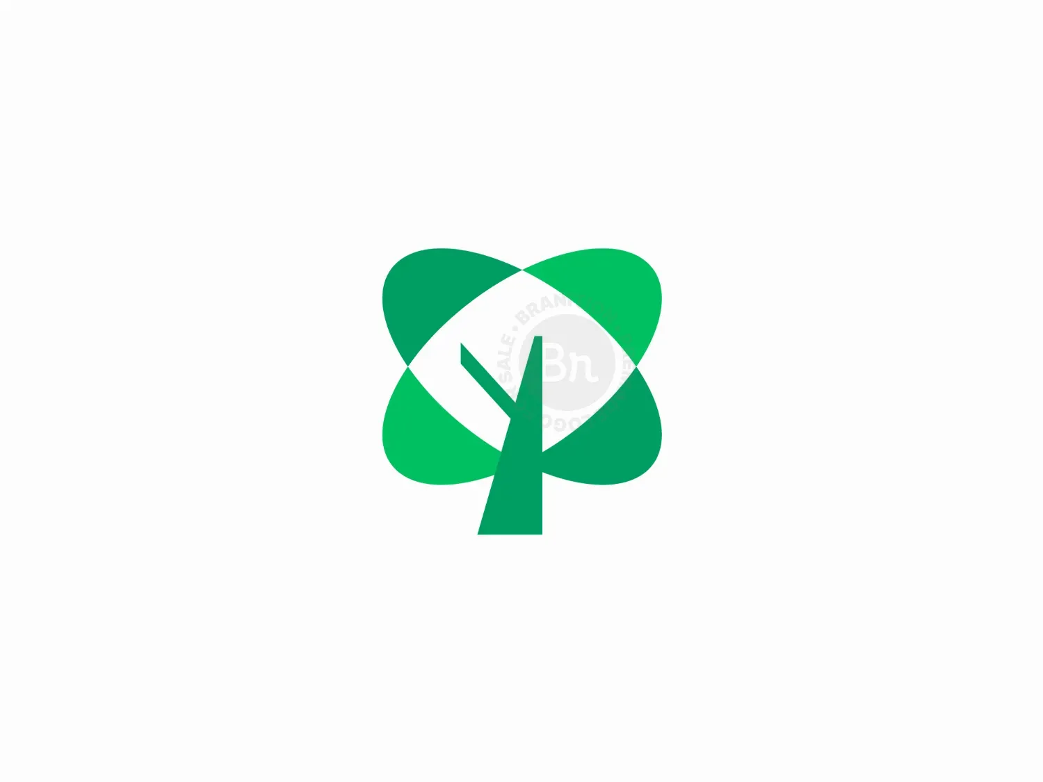 Abstract Modern Tree Logo