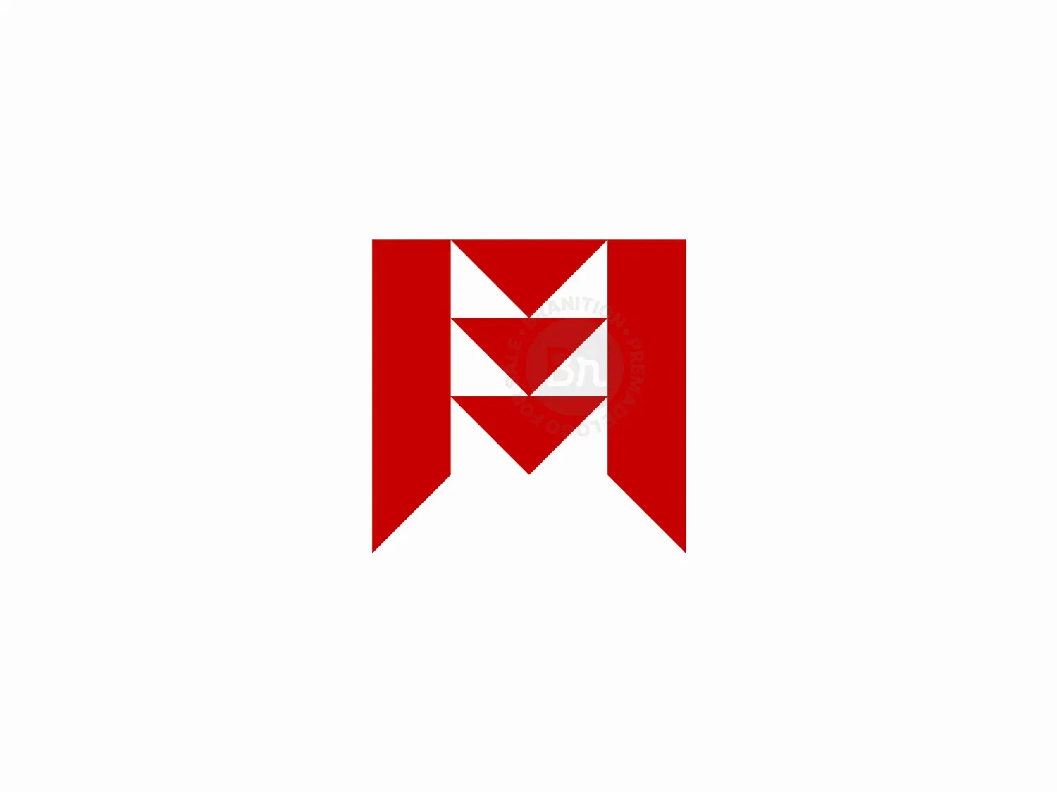 M Triple Downward Logo