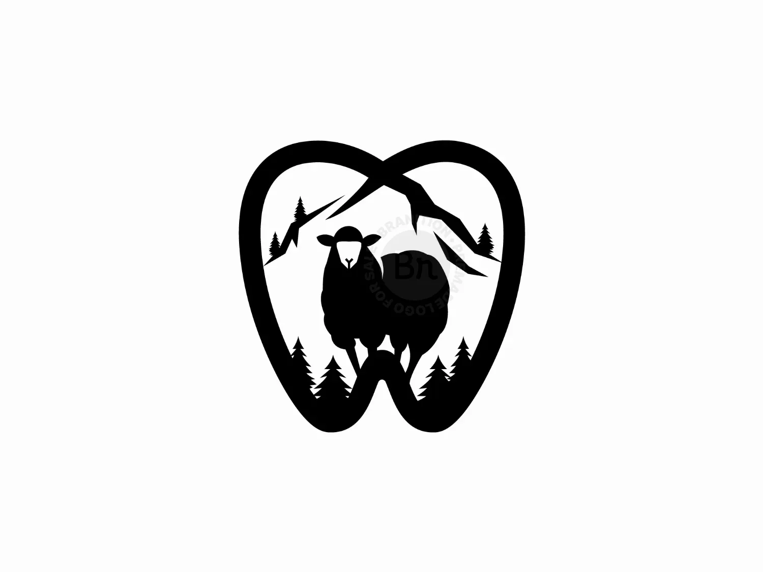 Sheep Dental Logo