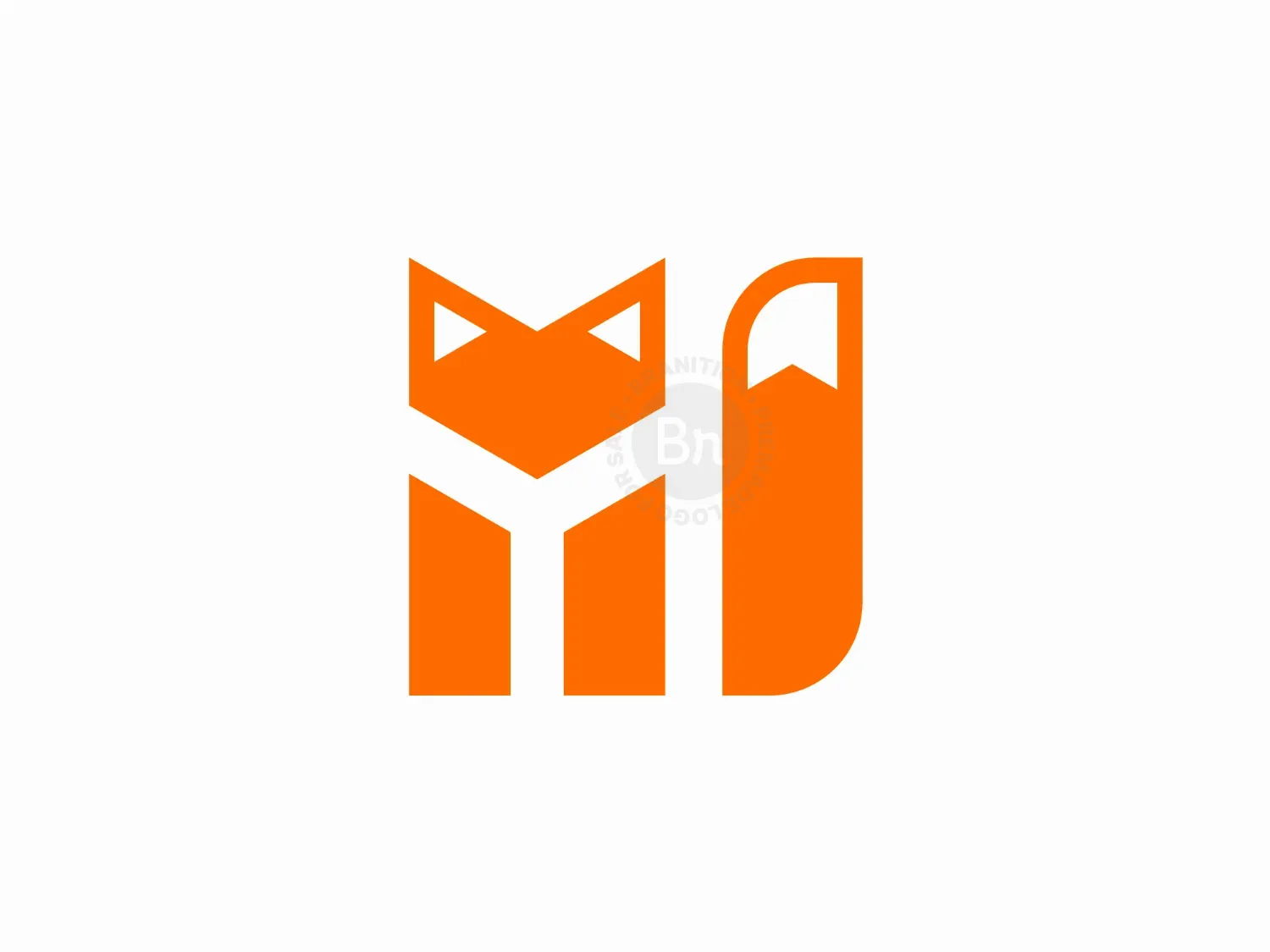 Minimal Fox Logo