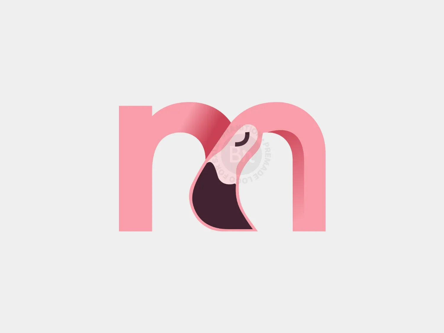 M Flamingo Logo