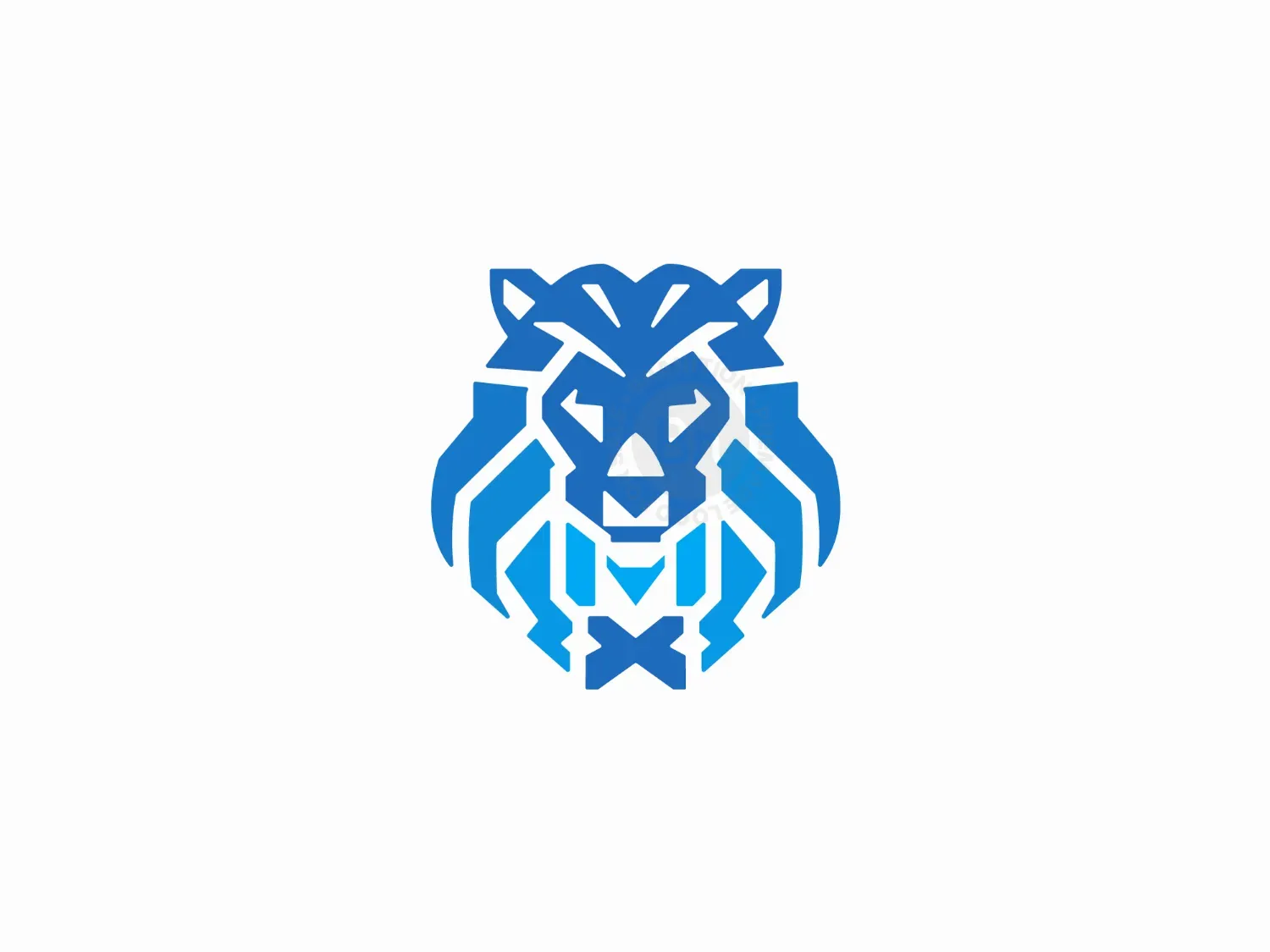 Lion In Bow Tie Logo