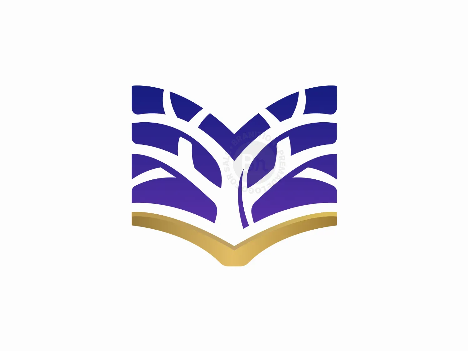 Tree + Book Logo