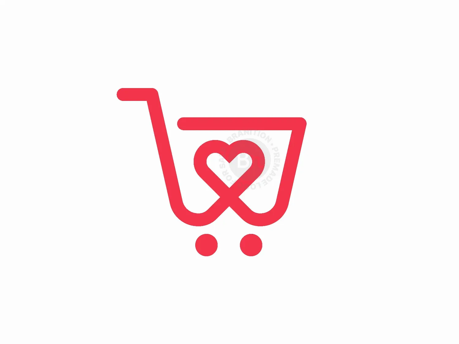 Love Shopping Cart Logo