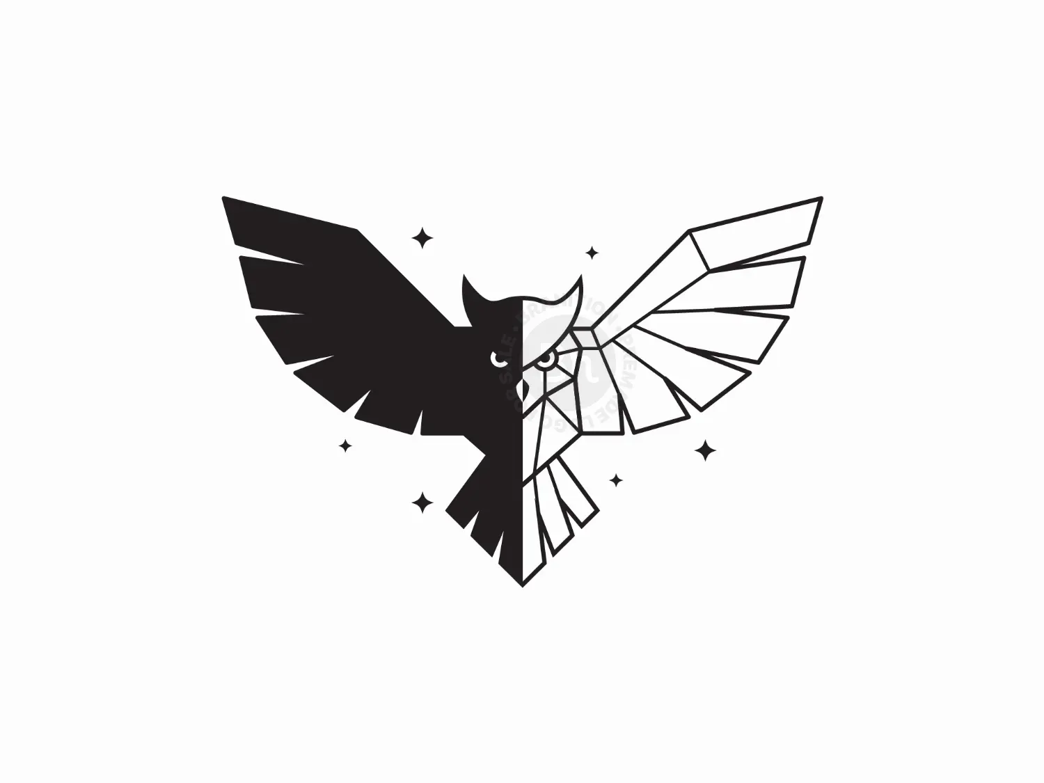 Geometry Owl Logo