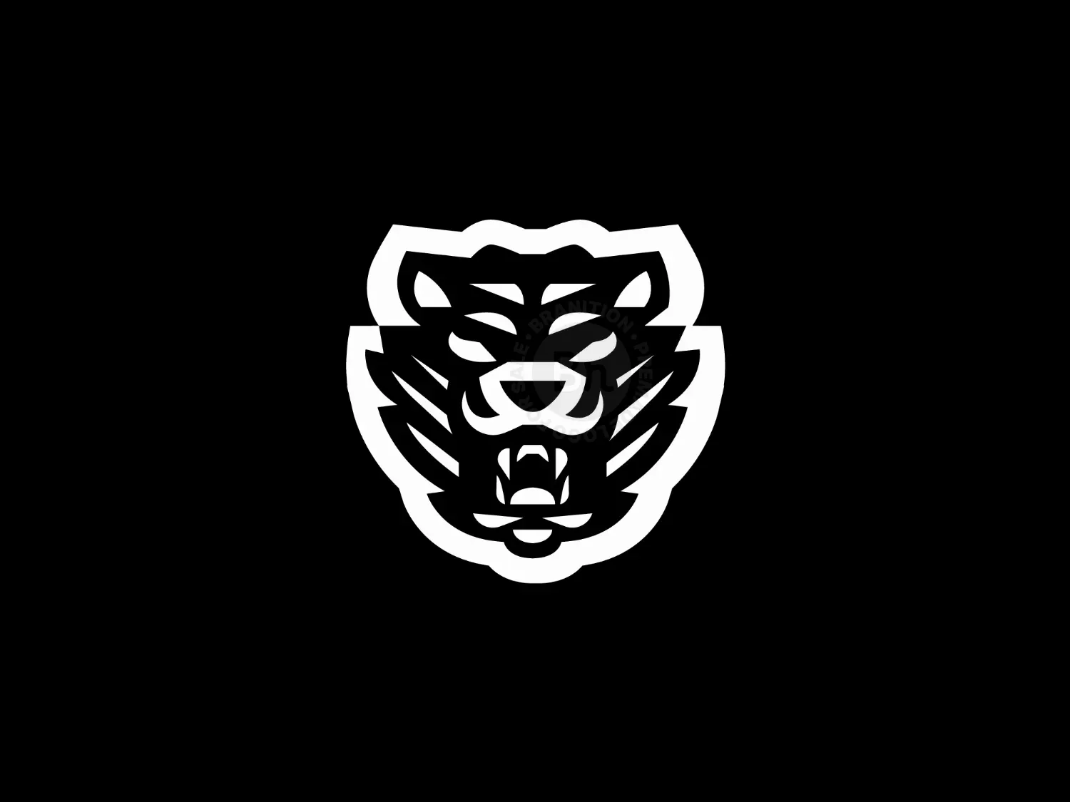 Fury Tigers Head Logo