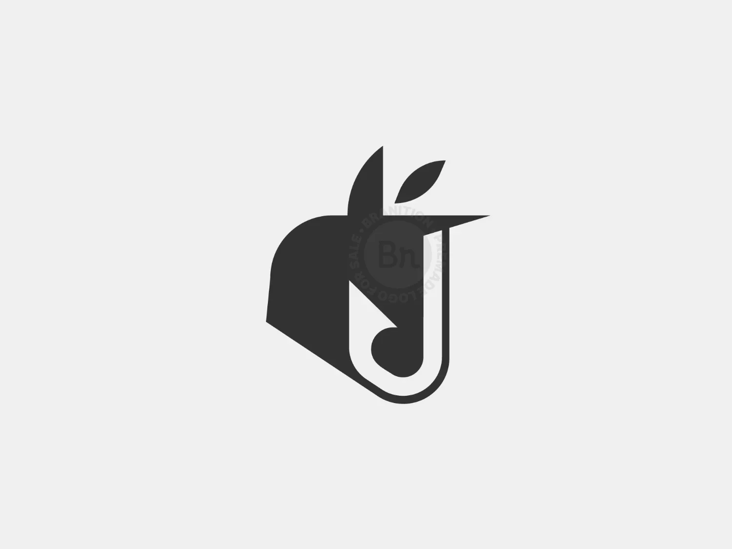 Unicorn Hook Or J Unicorn Logo