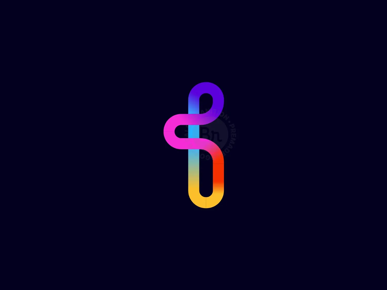 Abstract Colorfull I Logo