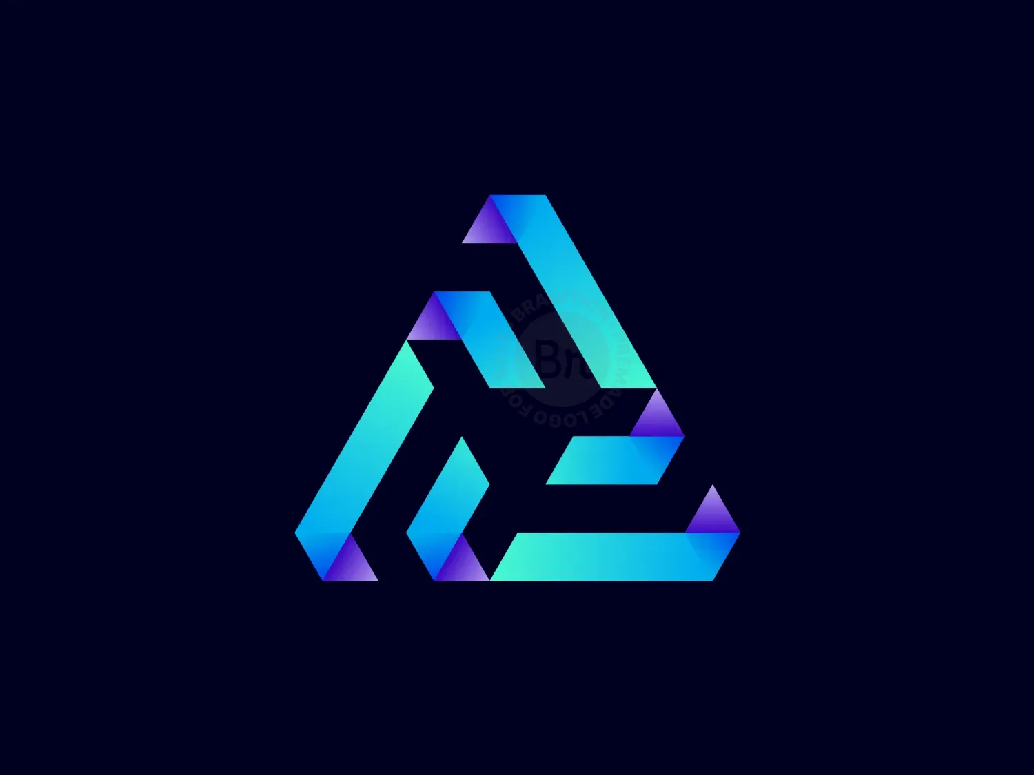 triangle geometric logo 18