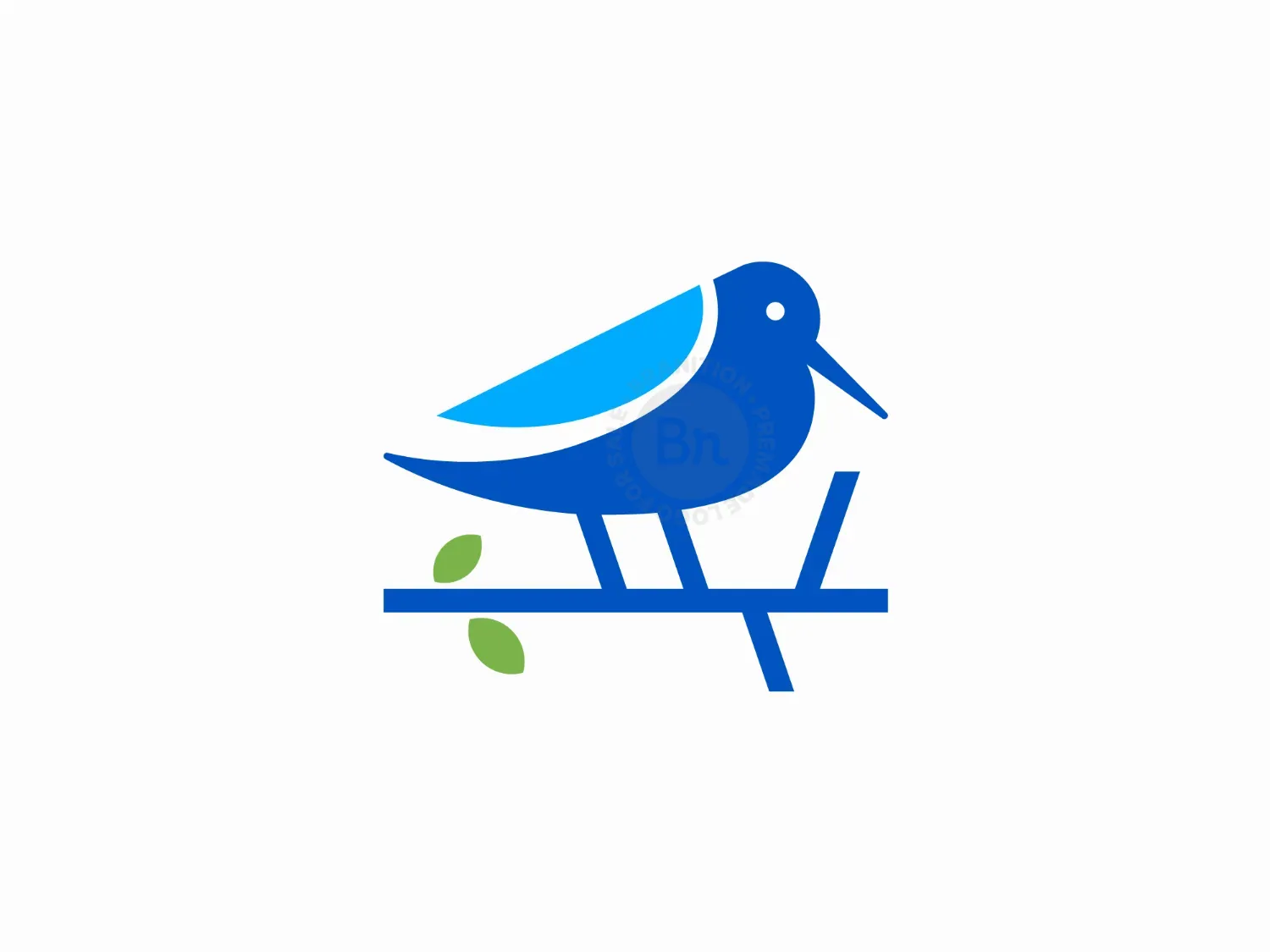 Modern Bird Logo