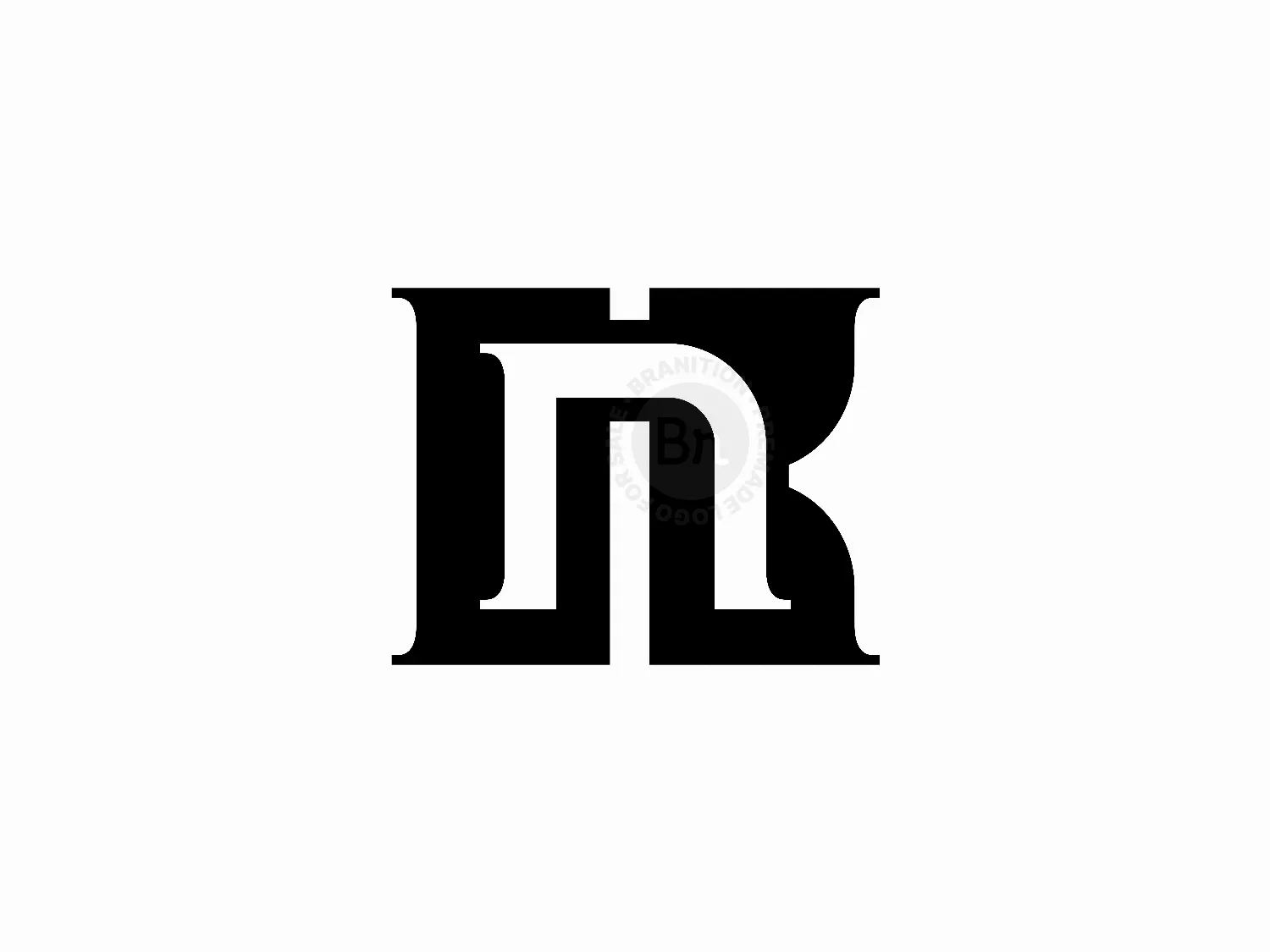 Letter KN Initial NK Logo