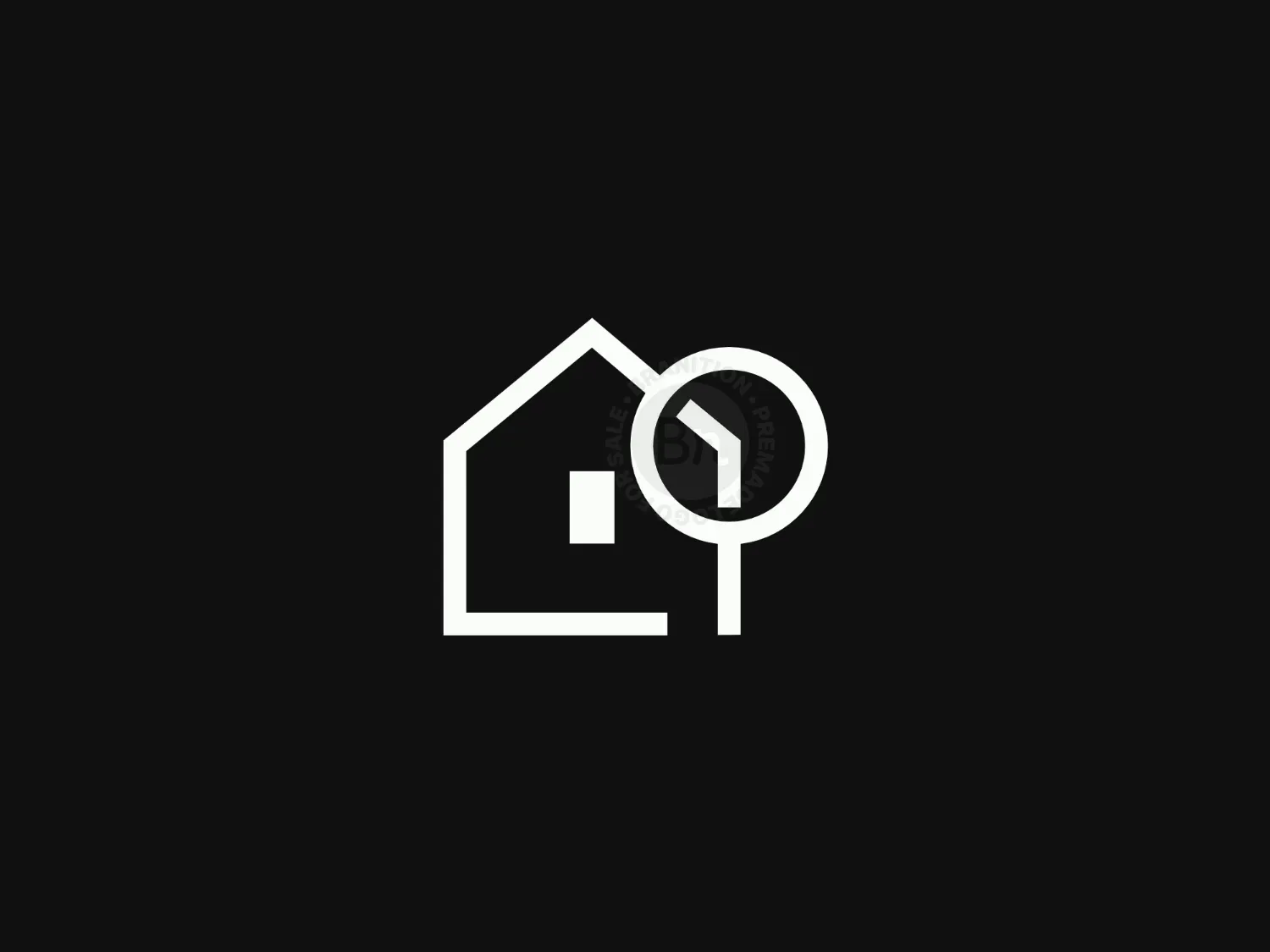 Magnifying House Logo