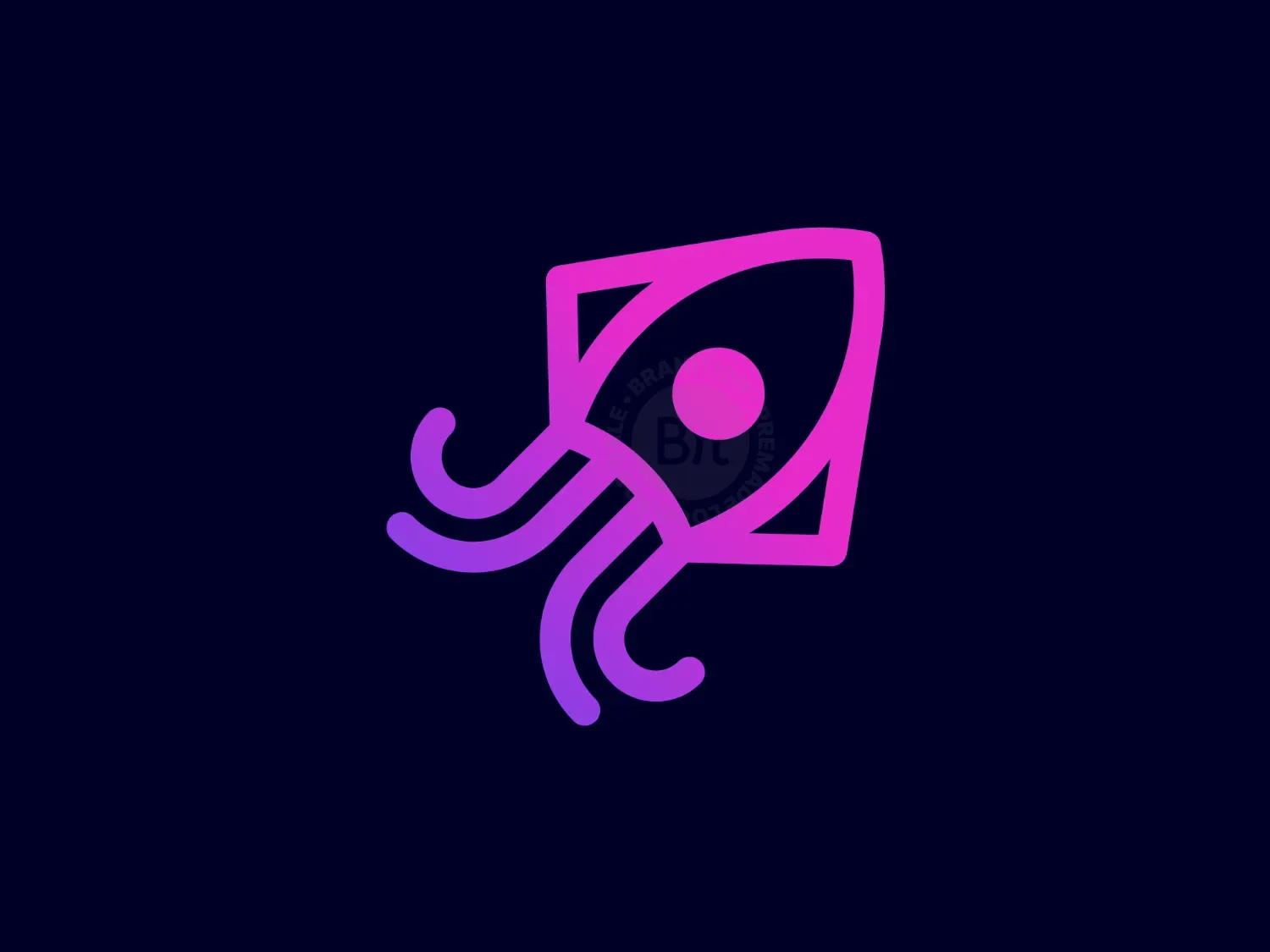 Rocket Squid Logo