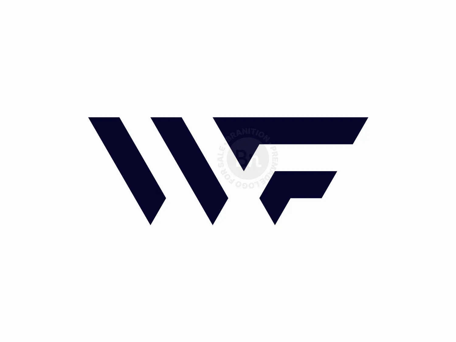 WF Or FW Monogram Logo