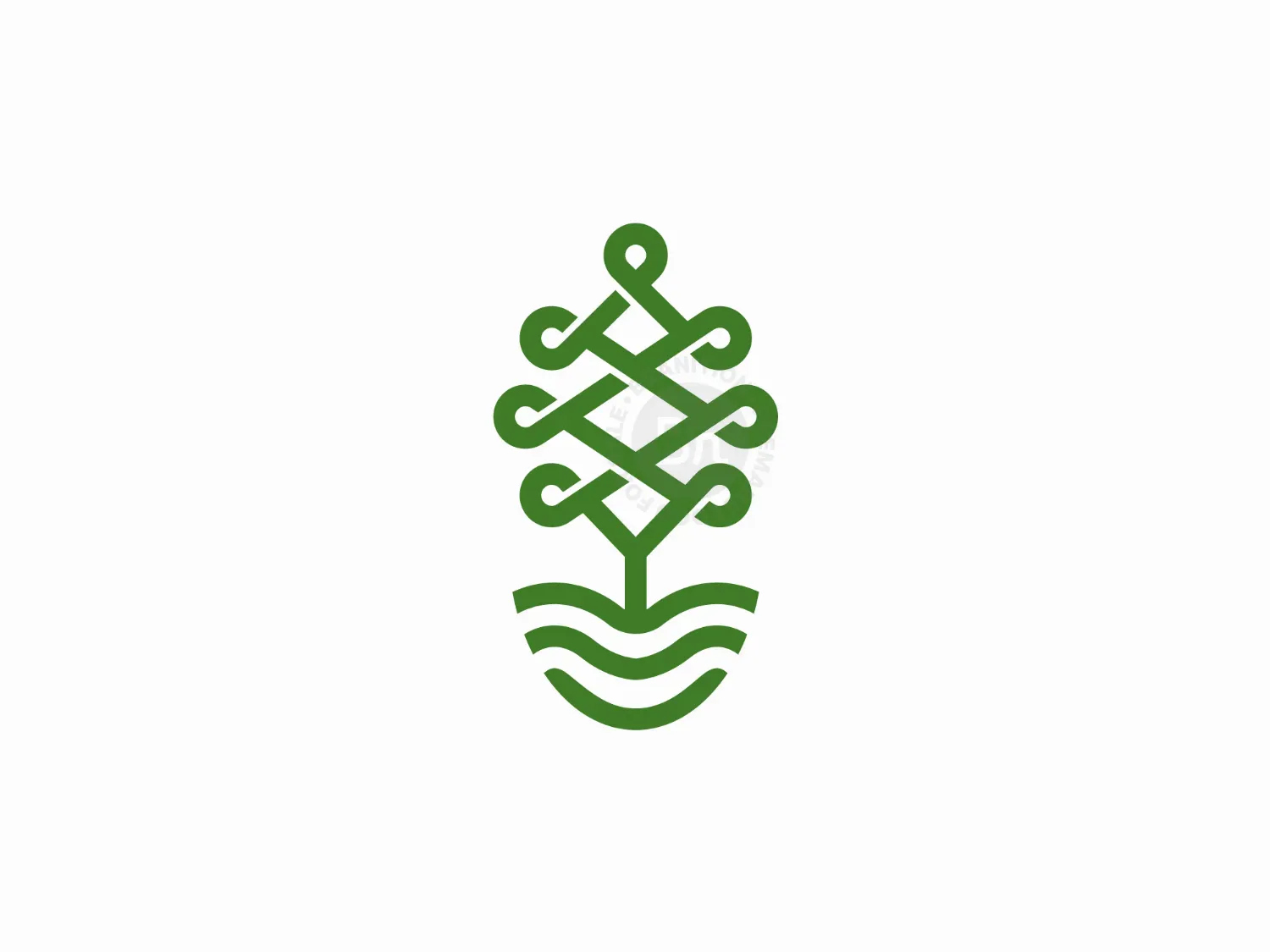 Infinity Knot Tree Logo