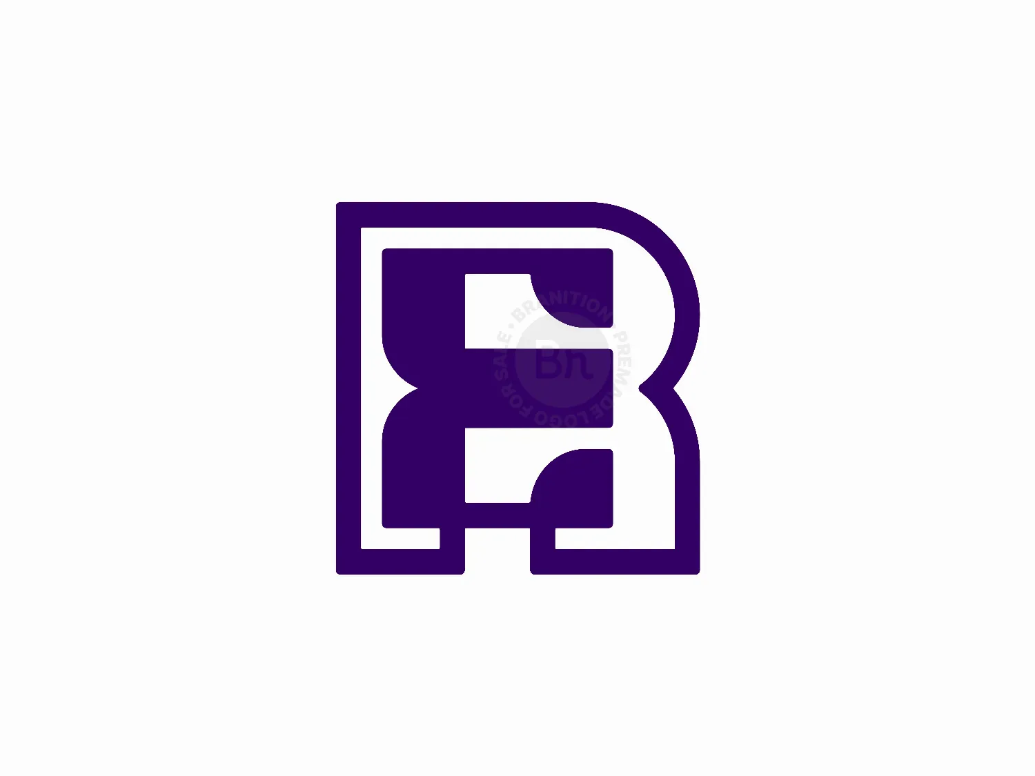 Letter RE Initial ER Logo