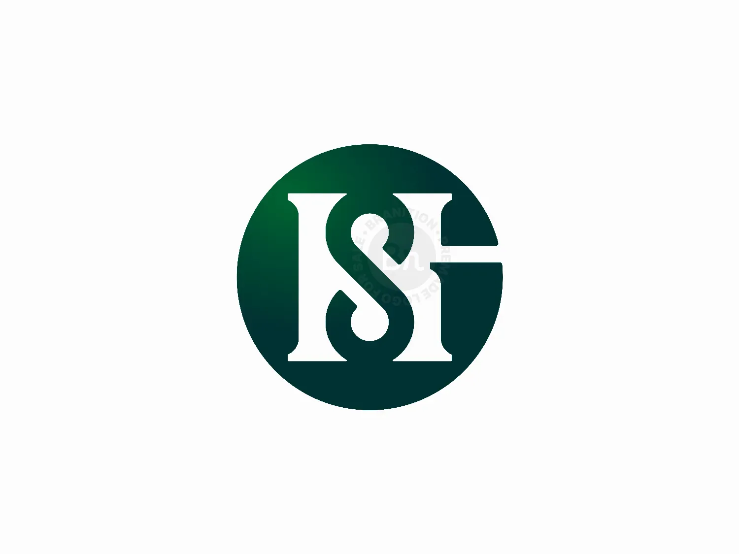 Letter GHS GSH Infinity Logo
