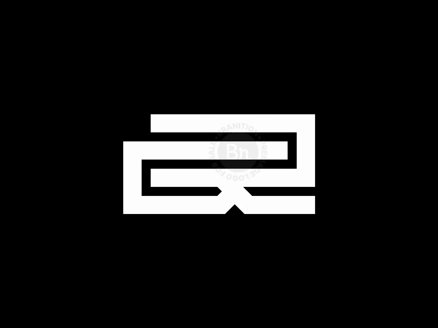 GR Lettermark Logo Design