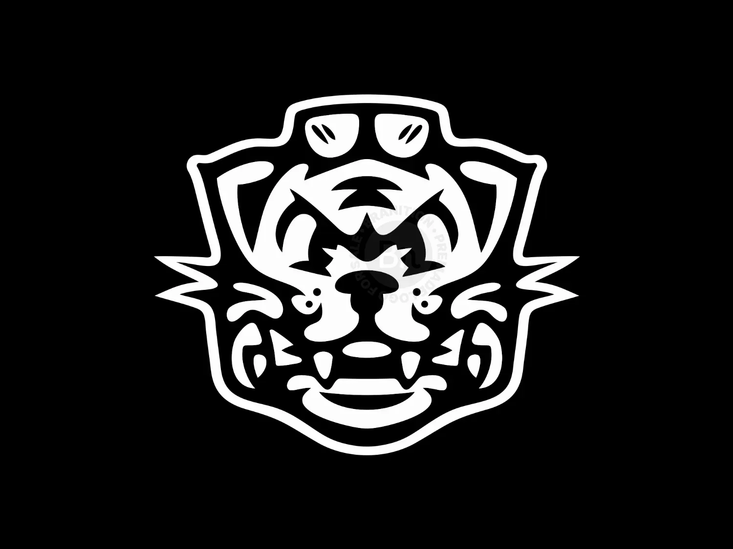 Tiger Reader Mascot Logo