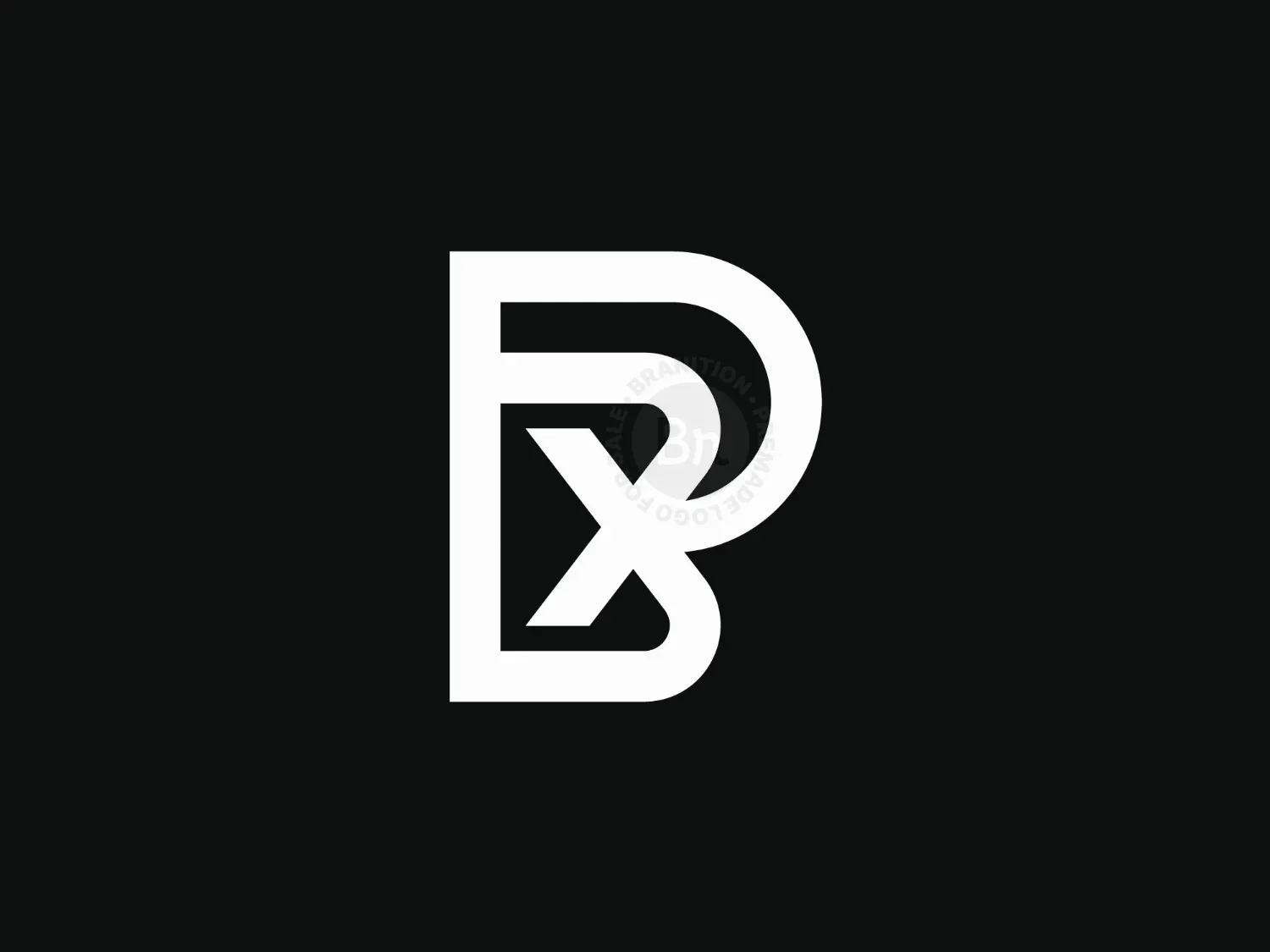 Letter PB Or Px Logo