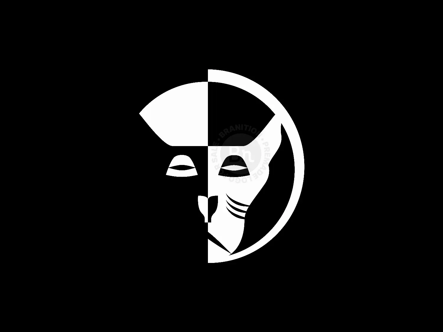 Face To Face Mascot Logo