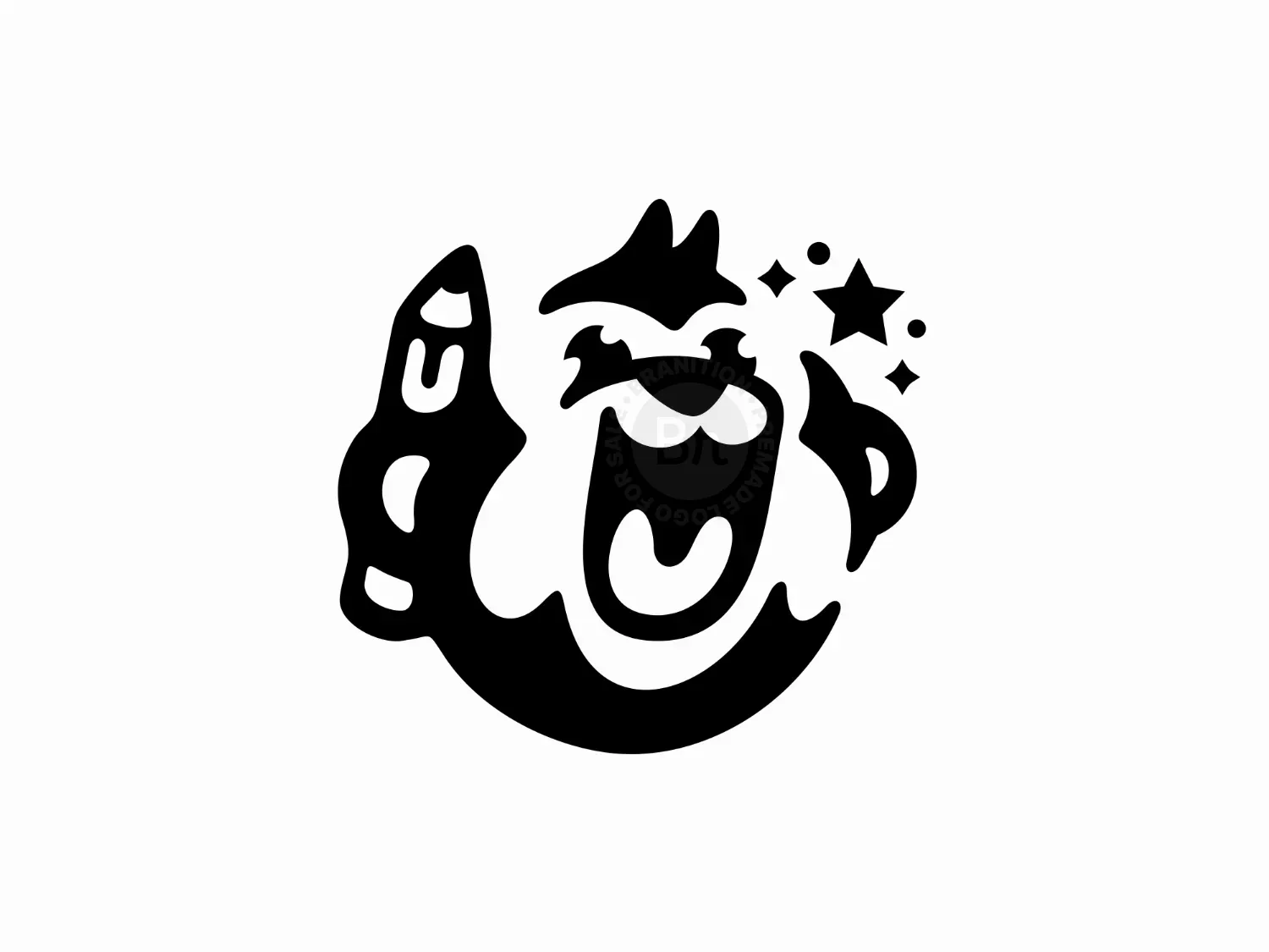 Star Pencil Monkey Logo