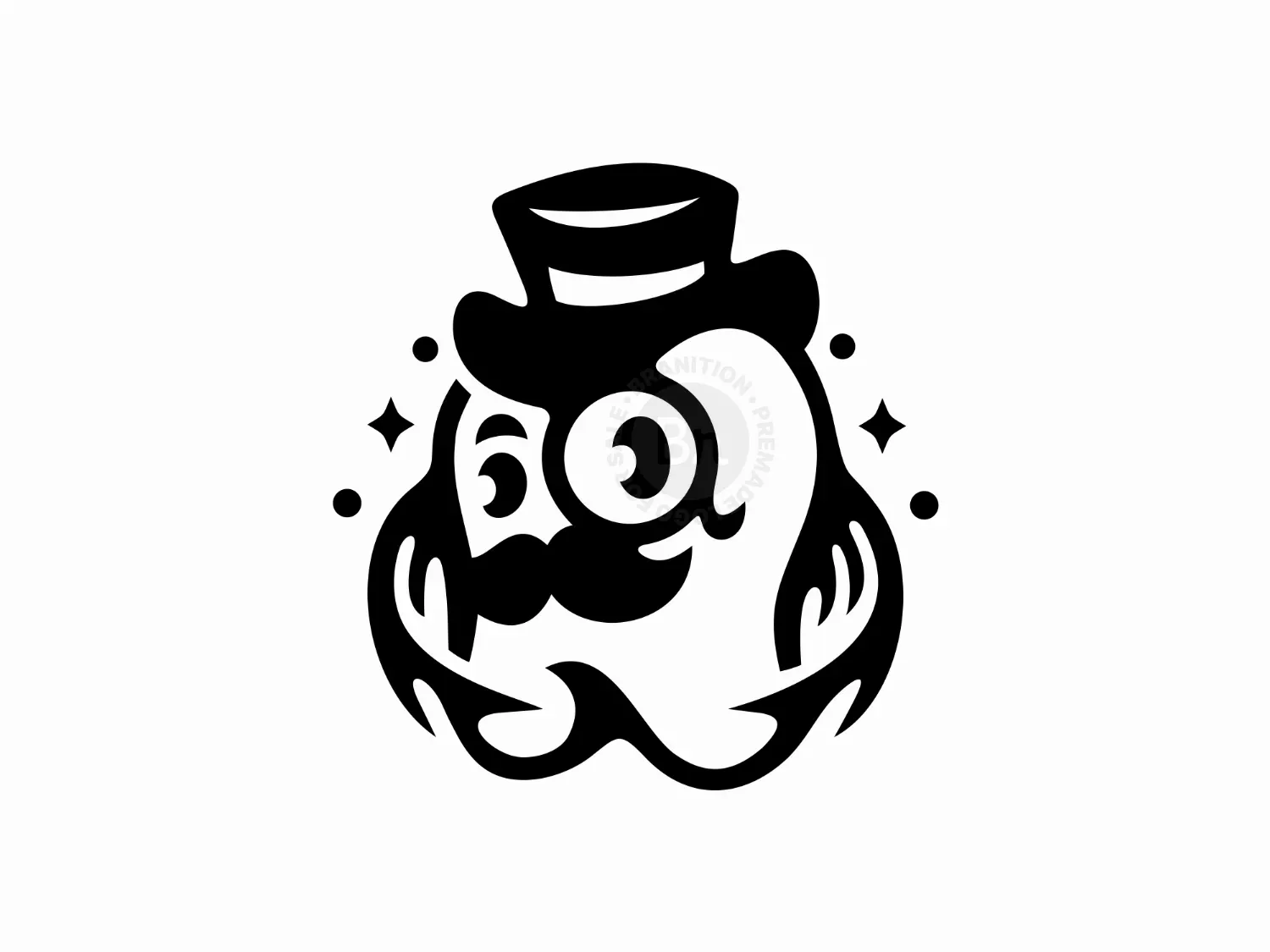 Dental Aristocrat Mascot Logo