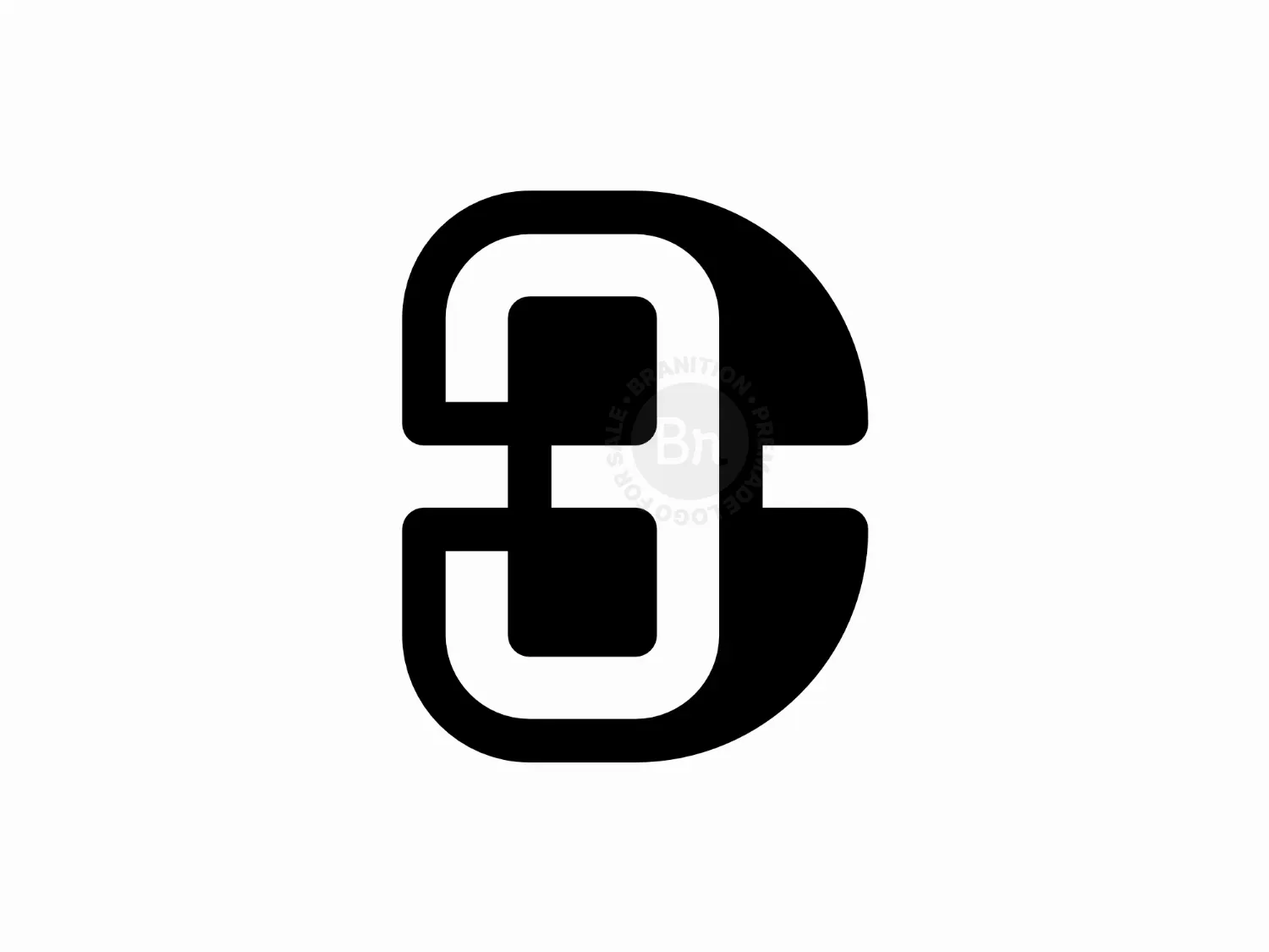Minimalist Letter C3 Or 3c Monogram Logo