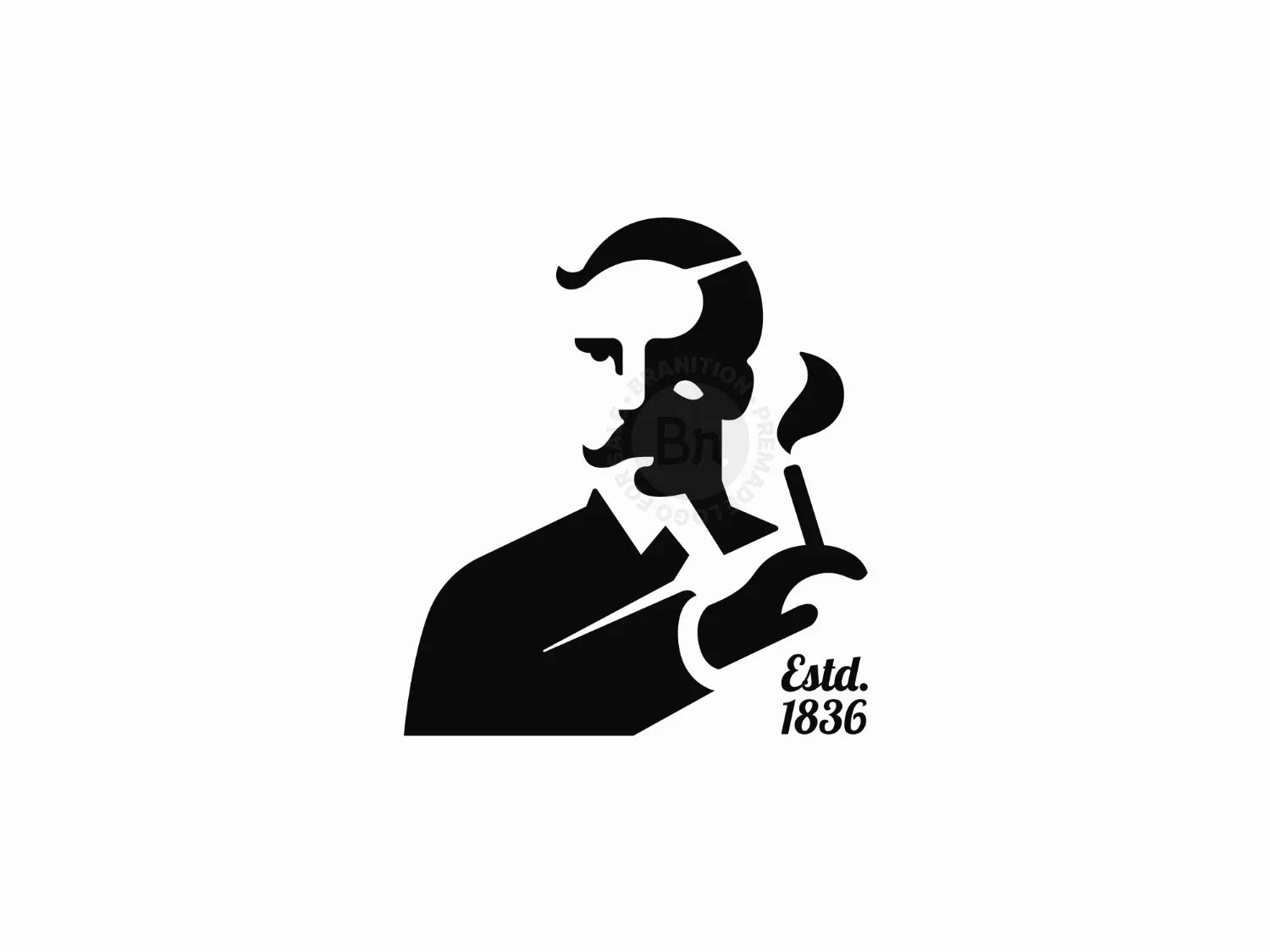 Man With Cigar Logo