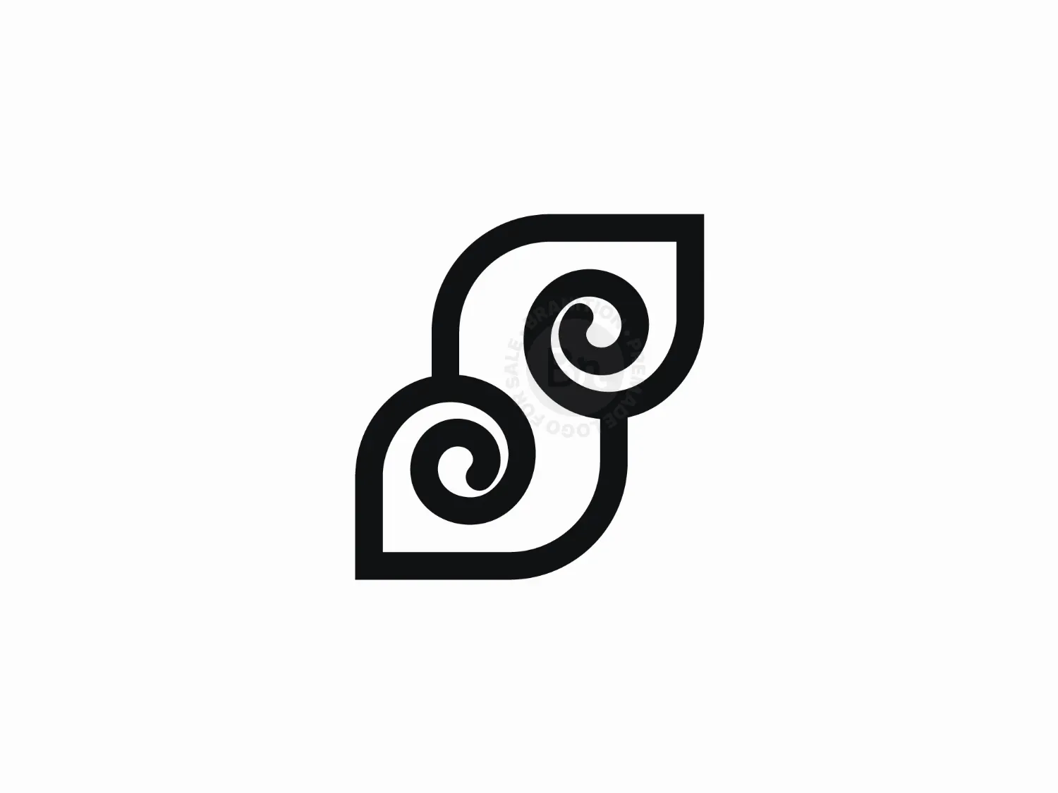 Letter S Spiral Logo