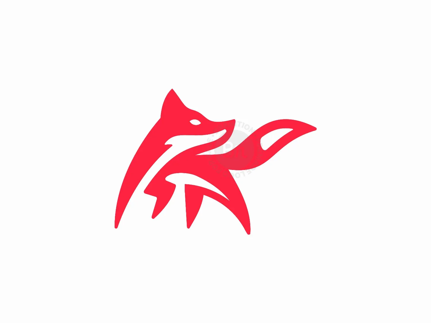 Fox Cute Logo