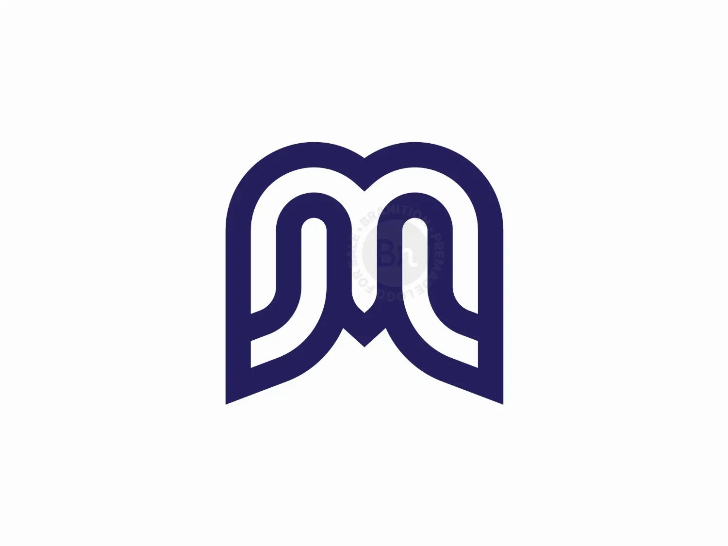 Modern Letter M Logo