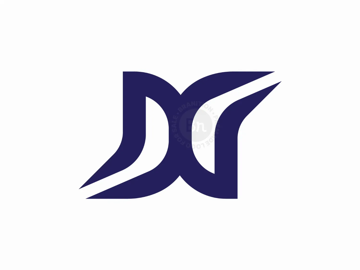 NS Or SN Monogram Logo