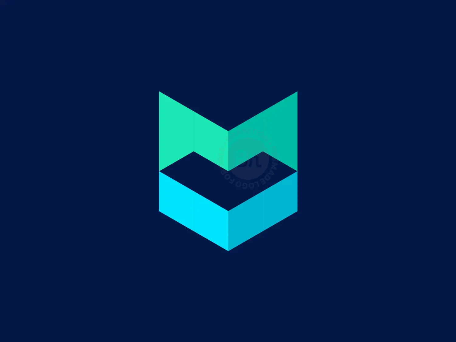 modern m logo logo 11