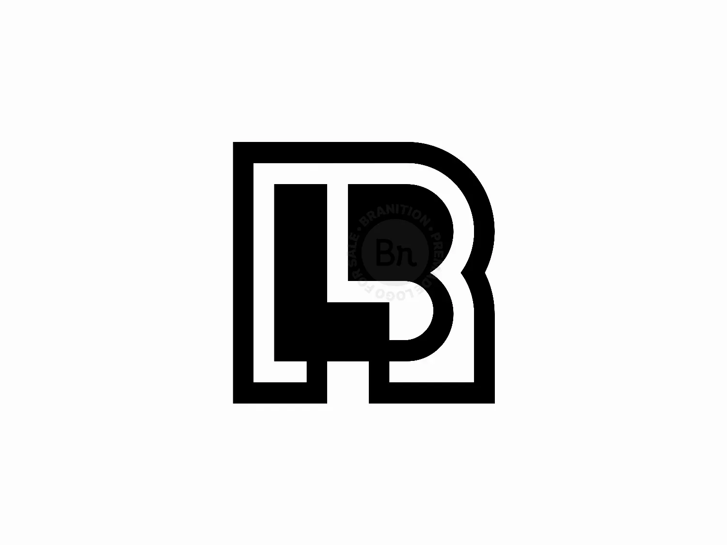 Letter RLB RBL Initial Logo