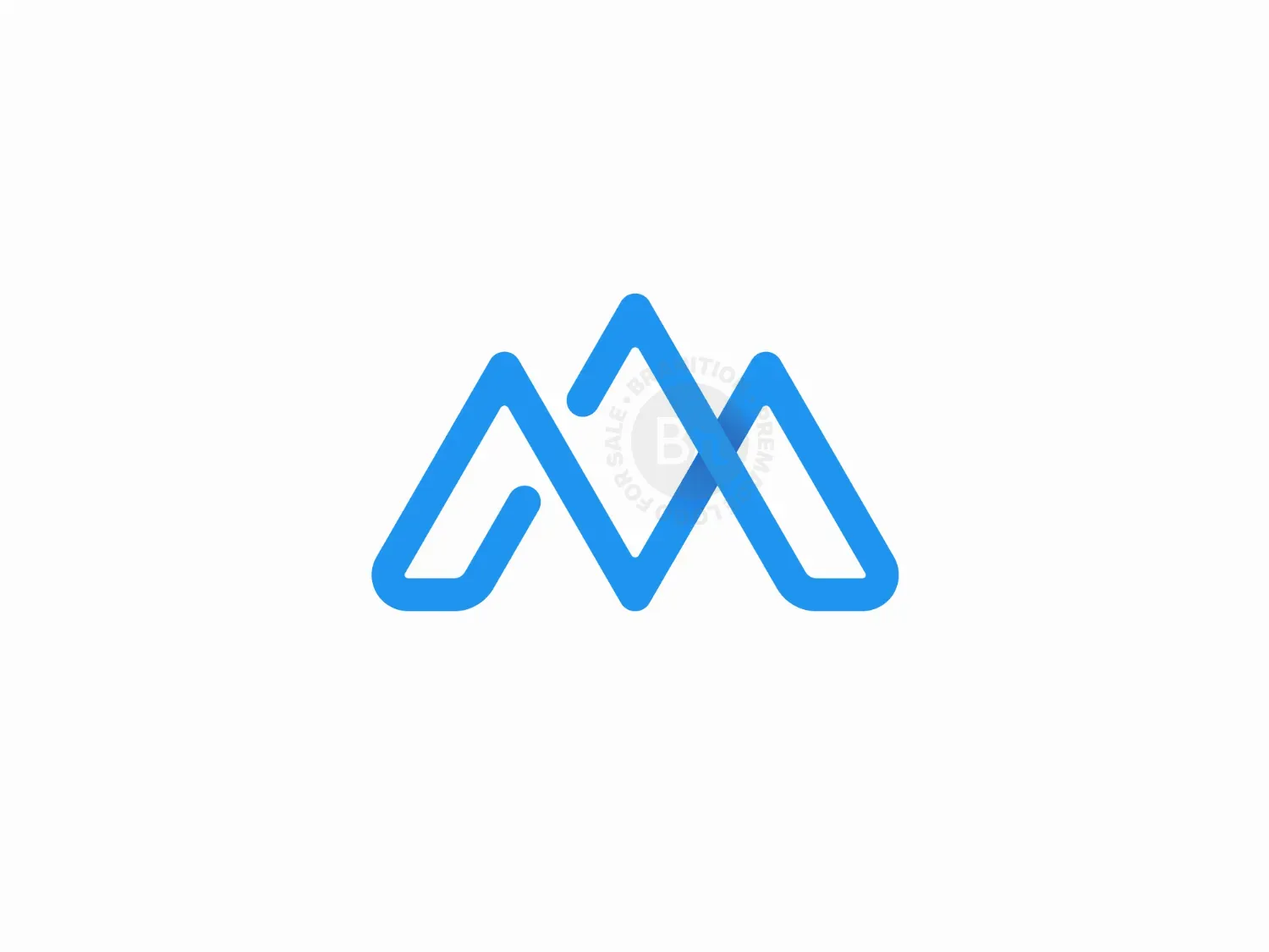 Abstract Mountain Logo