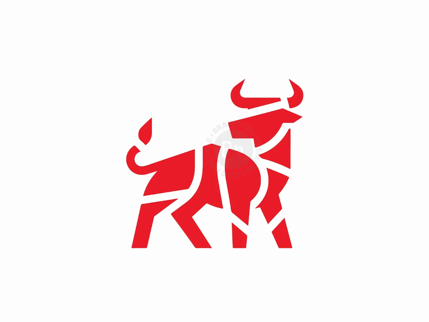 Abstract Red Bull Logo