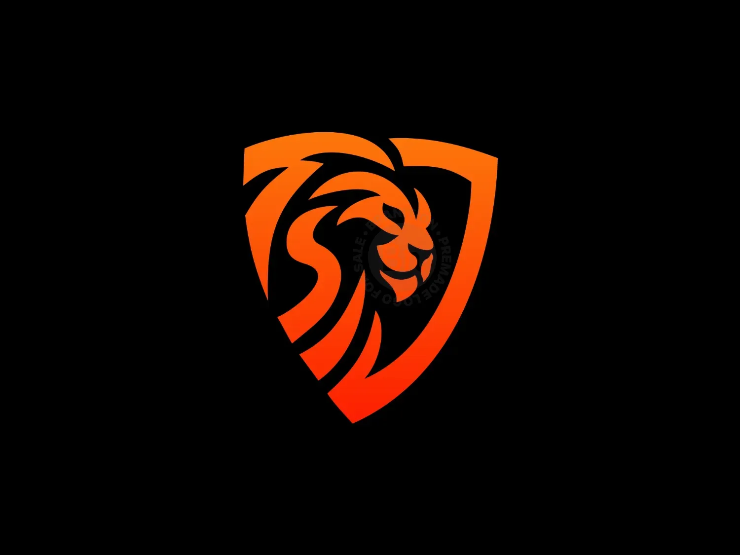 Lion Shield Logo