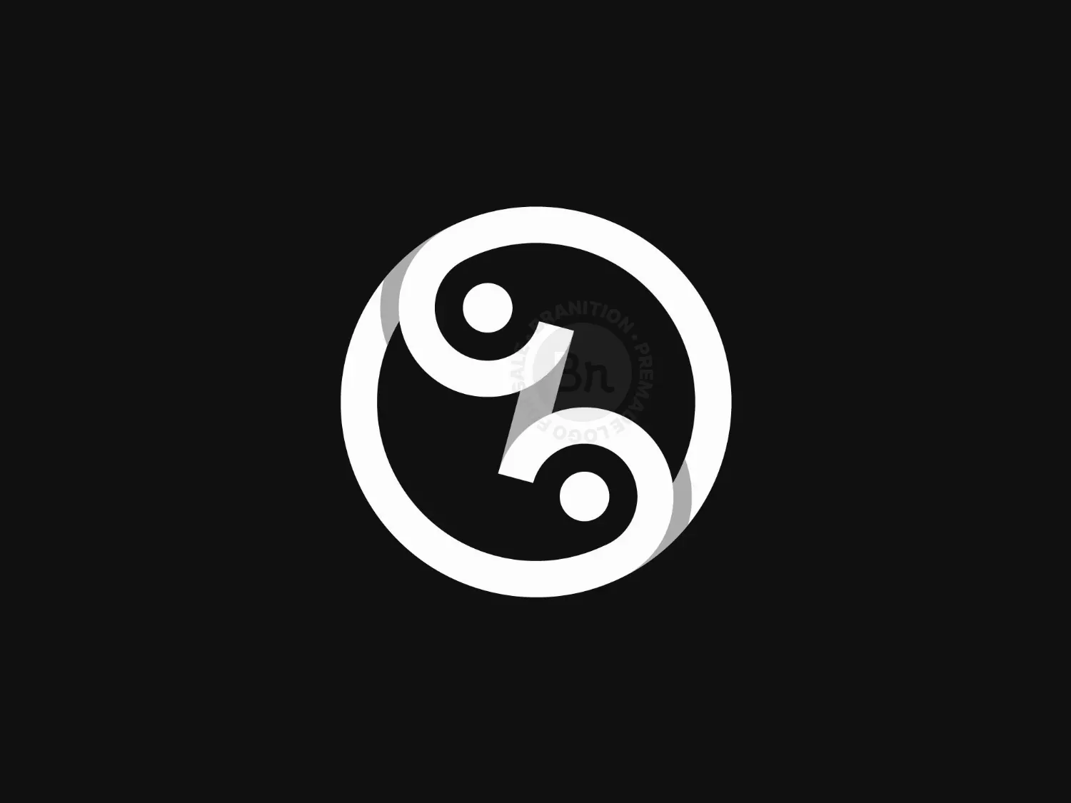 Yin Yang Style Zo Or Oz Logo And Icon Design