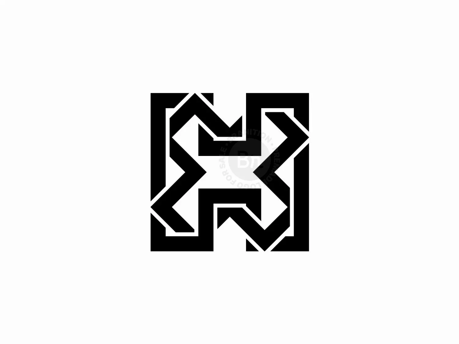 Xh Hx Monogram Logo