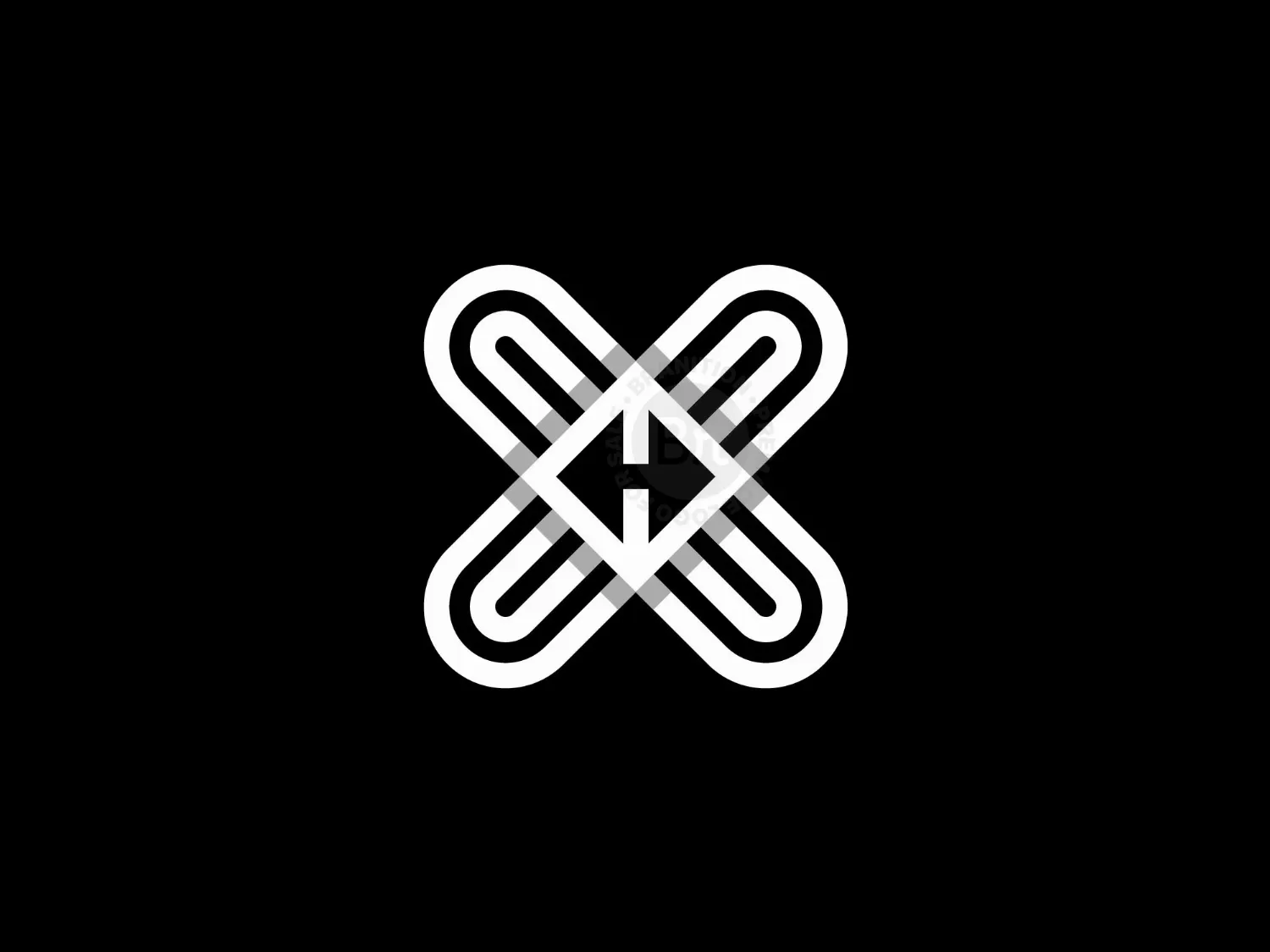 Xh Hx Monogram Logo