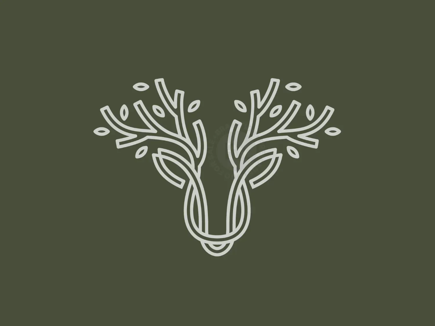 Tree Deer Logo