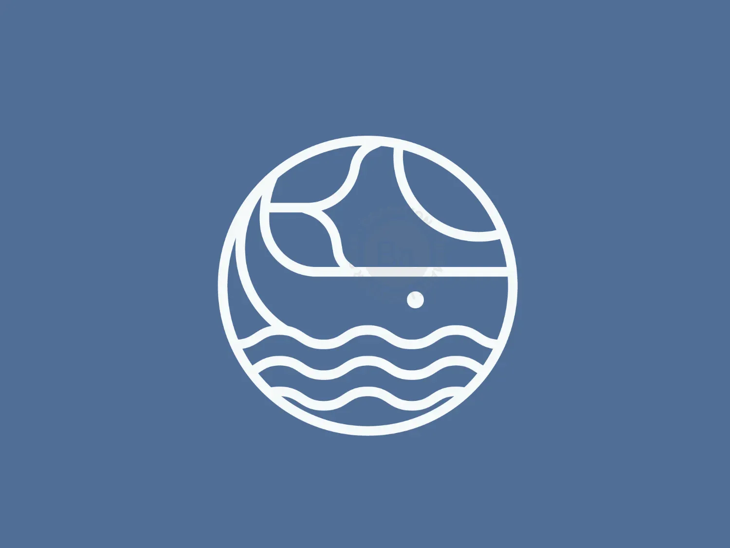 Linear Whale Logo