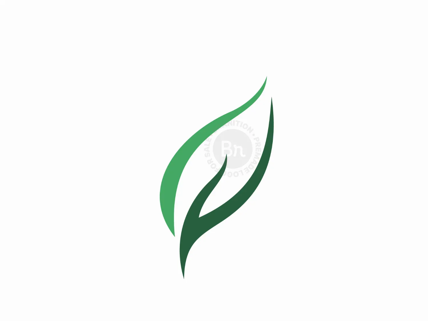 Hand Leaf Logo