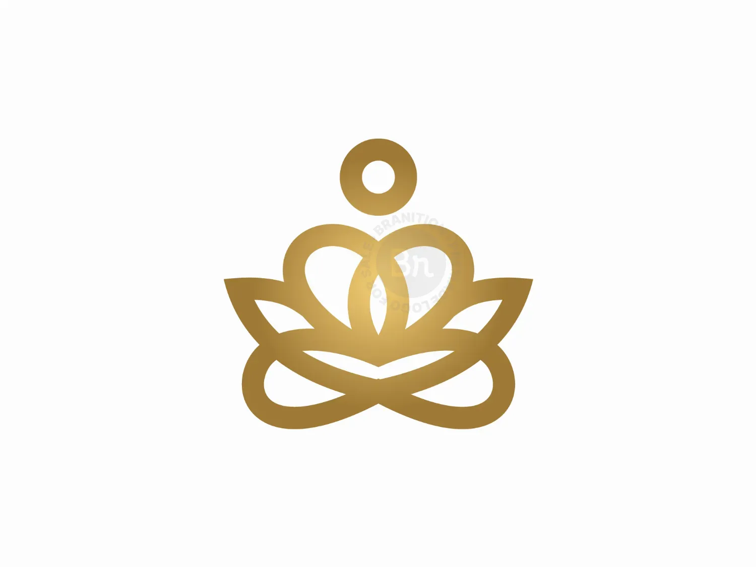 Heart Flower Yoga Logo