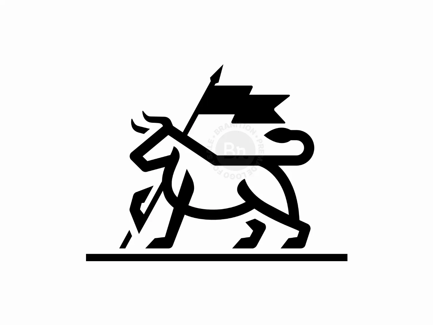 Bull Flag Logo