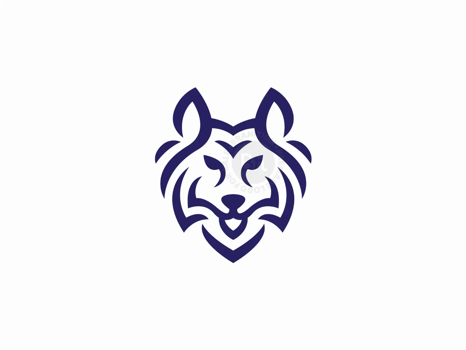 Stylized Wolves Logo
