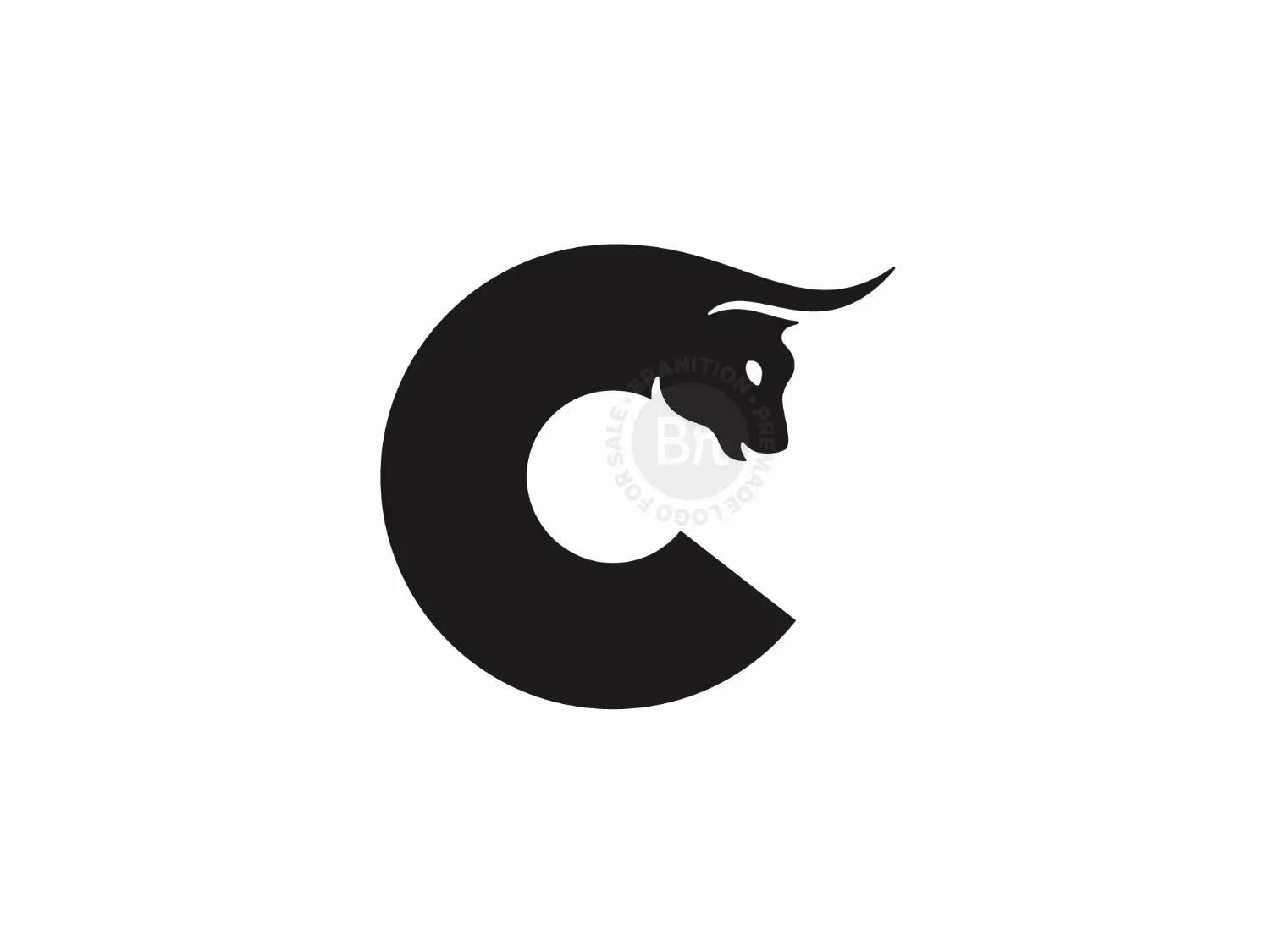 Letter C Bull